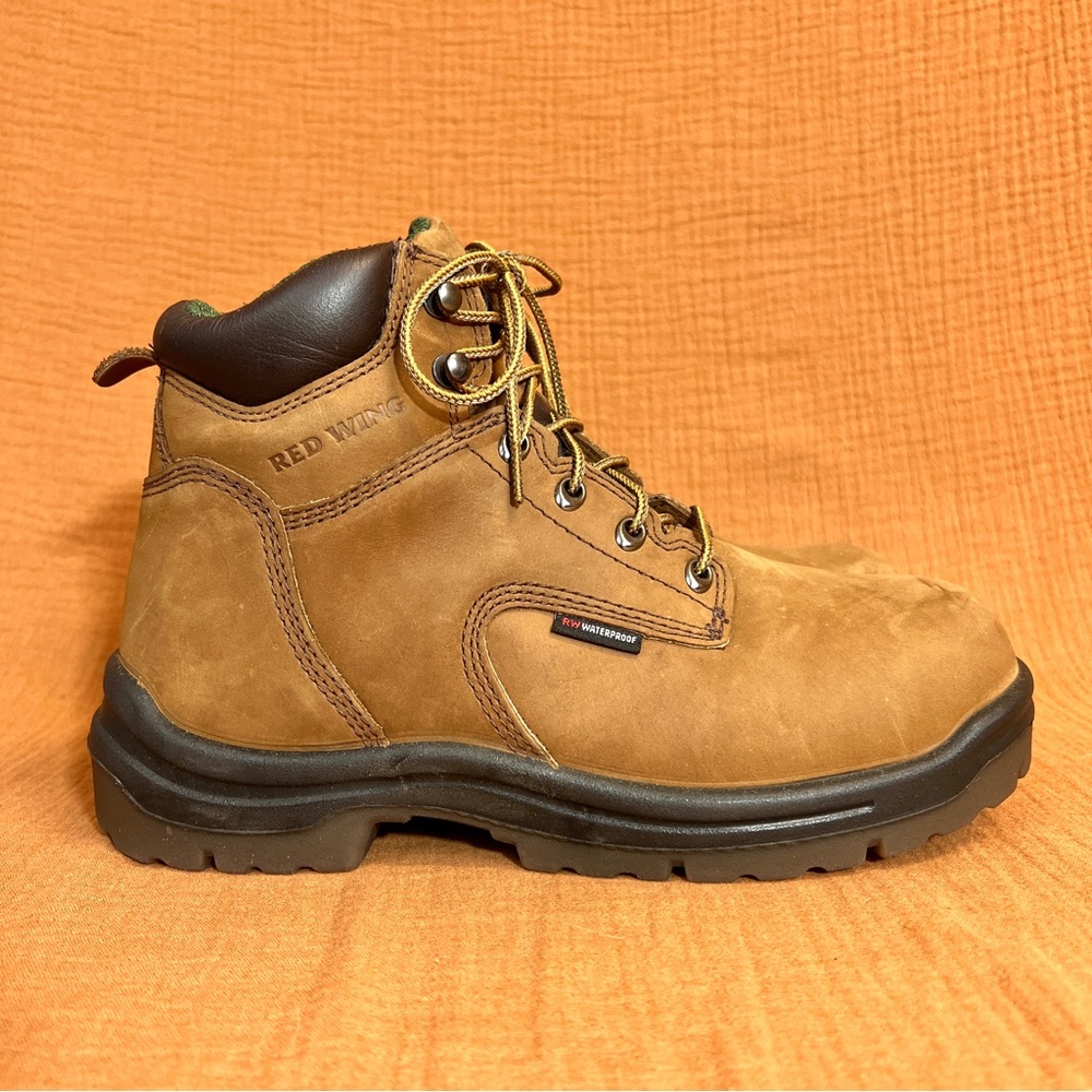 Red Wing King Toe leather waterproof work boots!